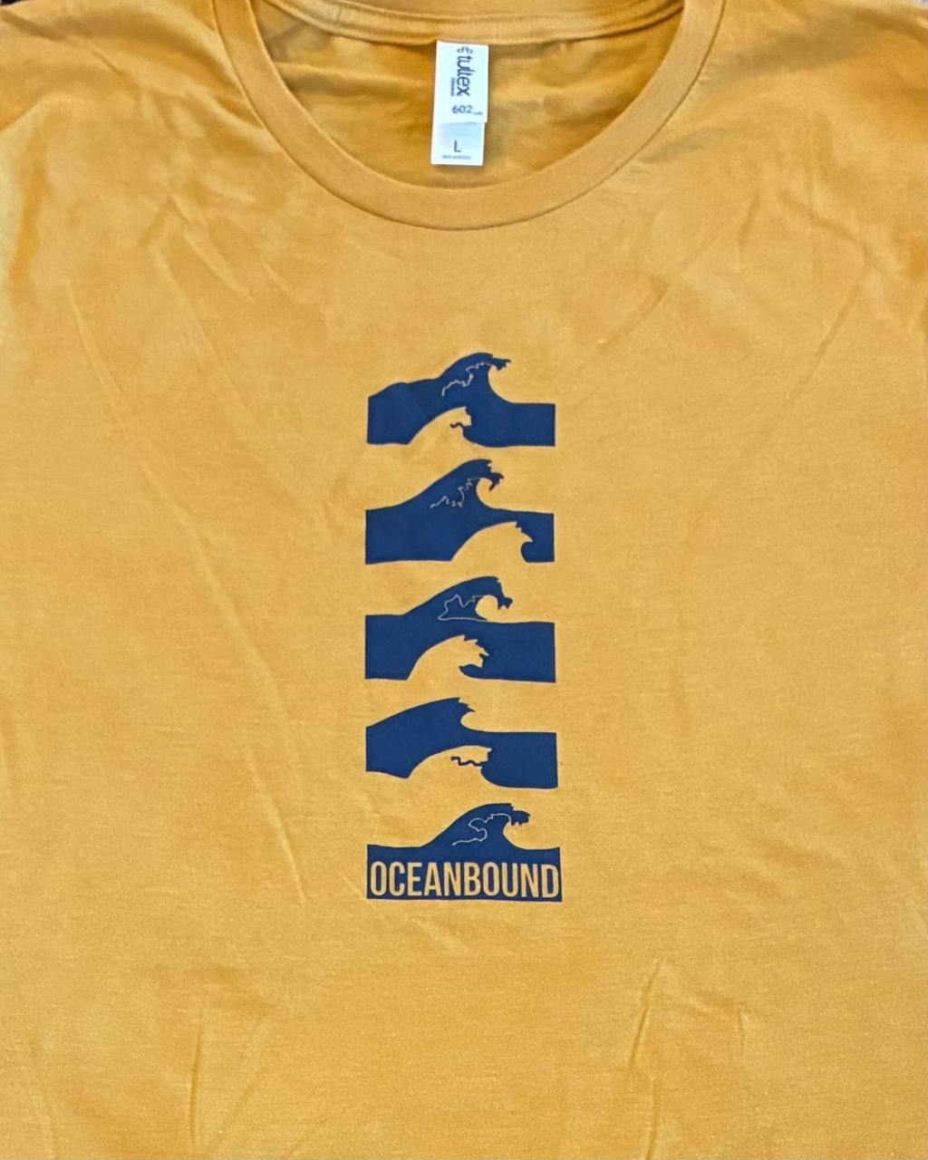 OCEANBOUND waves shirt